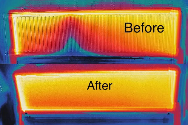 thermal imaging radiator